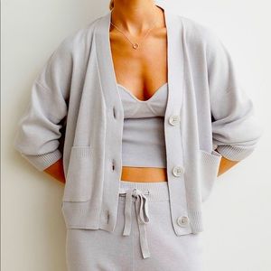 Boxy knit cardigan from H&M Size XS NWT